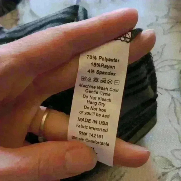 Lularoe Gray/Black Striped Debbie Knit Dress - Picture 4 of 4